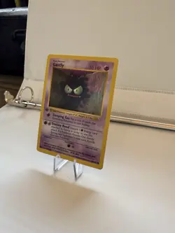 1999 Pokemon TCG Base Set 1st Edition Shadowless Gastly #50/102 - Image 2