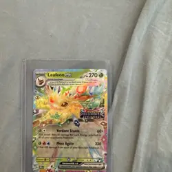 Leafeon EX 006/131 Prismatic Evolutions Stamp Promo Pokemon TCG - Image 1