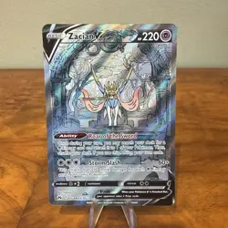 Zacian V #GG48 Pokemon Crown Zenith (Binder Copy) - Image 1