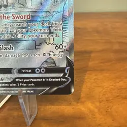 Zacian V #GG48 Pokemon Crown Zenith (Binder Copy) - Image 5