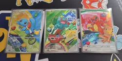 Charmander Bulbasaur Squirtle Pokemon TCG First Partner Illustration Collection - Image 1
