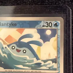 2023 POKEMON PARADOX RIFT MANTYKE 039/182 REVERSE HOLO (COMMON) - Image 3
