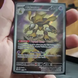 Pokemon MEP 009 - Black Star Promo Alakazam Full Art - NM - Image 1