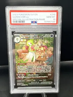 Pokemon SV01: Scarlet & Violet Base Set 245/198 Gardevoir ex PSA 10 - Image 1