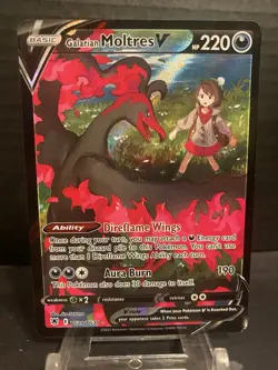 Galarian Moltres V TG20/TG30 Pokemon SWSH10: Astral Radiance Trainer Gallery NM - Image 2