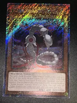 Yugioh! 1x Cyber Dragon Core RA04-EN013 Platinum Secret Rare 1st Ed NM - Image 1