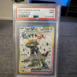 Cyclizar ex 228/191 Pokemon Scarlet & Violet Surging Sparks Ultra Rare PSA 9 - Image 1