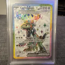 Cyclizar ex 228/191 Pokemon Scarlet & Violet Surging Sparks Ultra Rare PSA 9 - Image 3