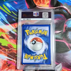 1999 POKEMON BASE SET UNLIMITED #13 POLIWRATH-HOLO PSA 7 - Image 4