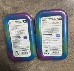 Pokemon TCG Prismatic Evolutions Mini Tin Lot of 2 - New & Sealed - Image 2