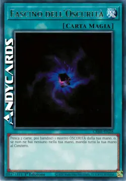 FASCINO DELL'OSCURITA • (Allure Of Darkness) • Rara • CRBR IT028 • 1Ed • Yugioh! - Image 1