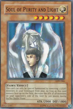 Soul Of Purity And Light - LON-066 - Common - Yugioh - Image 1