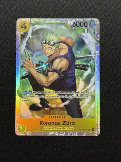 One Piece TCG Roronoa Zoro (OP15-113) OP15-113 Adventure on Kami's Island Foil - Image 1