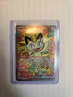 Meowth ex SIR Special Illustration Rare 121/088 Pokemon Perfect Order - Image 3