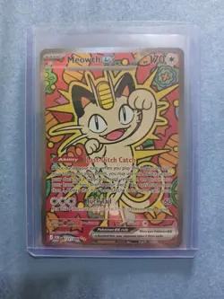 Meowth ex 121/088 SIR - Perfect Order - Near Mint - Pokemon TCG - Image 1