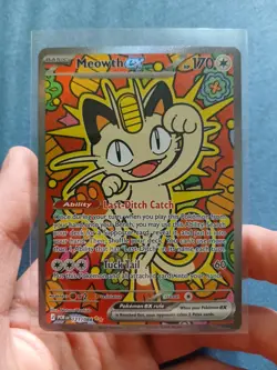 Meowth ex 121/088 SIR - Perfect Order - Near Mint - Pokemon TCG - Image 2