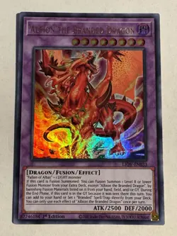 Yugioh! Albion the Branded Dragon LIOV-EN033 1st Edition - Image 3