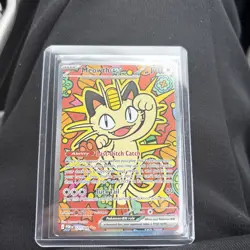Pokemon Meowth ex 121/088 Special Illustration Rare Perfect Order SIR Pokemon - Image 1
