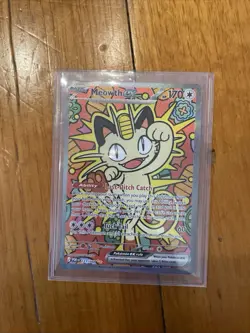 Meowth ex - 121/088 - SIR - Perfect Order - Pokemon Card - NM/M - Image 1