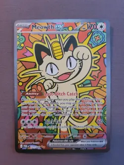 Meowth ex - 121/088 - SIR - Perfect Order - Pokemon Card - NM/M - Image 1