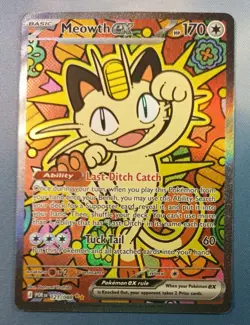 Meowth EX - 121/088 - SIR - Perfect Order - Pokemon TCG - NM/M - Image 1