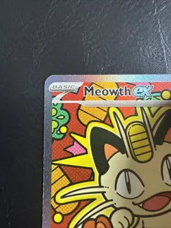 Meowth Ex 121/088 SIR Pokemon Tcg English Perfect Order 2026 Mint Condition - Image 3