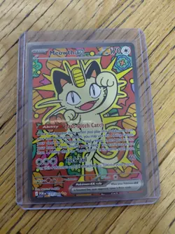 Meowth ex - 121/088 - SIR - Perfect Order - Pokemon Card - NM/M - Image 1