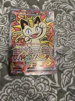 MEOWTH EX - 121/088/ - SIR - Perfect Order - Pokemon Card - NM - Image 1
