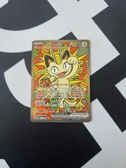 Meowth ex 121/088 SIR Perfect Order NM - Pokemon TCG - Image 1