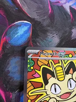 Pokemon TCG Meowth EX SIR 121/088 Perfect Order - Image 5