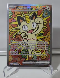 MEOWTH EX 121/088 SIR PERFECT ORDER - POKEMON TCG - Image 1