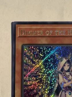 ** DIVINER OF THE HERALD ** 1ST EDITION ORIGINAL SECRET RARE LIOV-EN000 YUGIOH! - Image 4