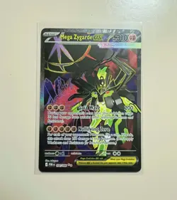 Pokemon TCG Mega Zygarde ex Card 104/088 Ultra Rare Perfect Order! Full Art! - Image 1