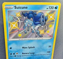 Lot 8 Shiny Holo & V Pokemon Cards - Shining Fates, Steam Siege, Suicune, etc. - Image 4