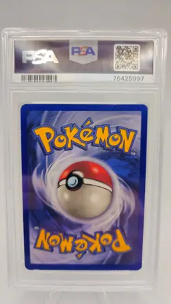 PSA 5 Graded Pokemon Card 1999 Vaporeon Holo Rare 12/64 - Image 2