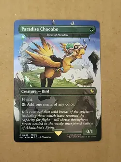 Magic: The Gathering Paradise Chocobo Creature Universes Beyond Final Fantasy - Image 1