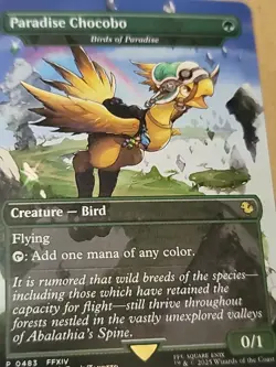 Magic: The Gathering Paradise Chocobo Creature Universes Beyond Final Fantasy - Image 3