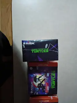 🔥🔥Draft Night Box Teenage Mutant Ninja Turtles TMT MTG In Hand🔥🔥Lot Of 4!! - Image 2