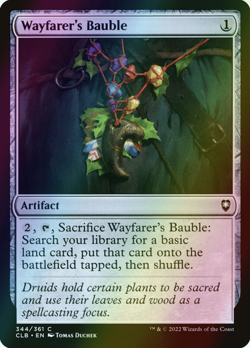 MTG Wayfarer's Bauble Foil ** Battle for Baldur's Gate ** English (NM) - Image 1