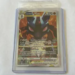 Pokemon TCG Lucario VSTAR Sword & Shield #SWSH291 Holo Promo Card NM - Image 1