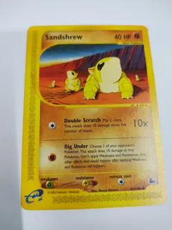 MINT Pokemon - Skyridge - Sandshrew 92/144- Condition Cute Baby - Image 1