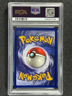 1999 Pokemon Game #1 PIKACHU League Promo Black Star TCG 1/53 PSA 8 - Image 2