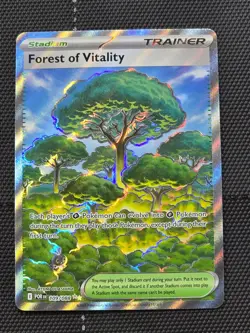 Forest Of Vitality Full Art Ultra Rare 109/088 Pokemon TCG Perfect Order English - Image 1