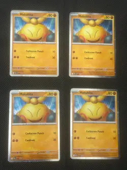 Makuhita 068 Perfect Order full playset (4 copies) Cosmo Holo Promo Pokemon TCG - Image 1