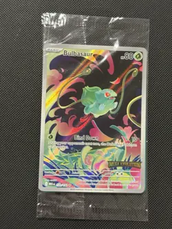 SEALED - Pokemon Mega Evolutions - Bulbasaur - 133/132 - STAMPED - Art Rare - Image 2