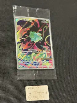 SEALED - Pokemon Mega Evolutions - Bulbasaur - 133/132 - STAMPED - Art Rare - Image 3