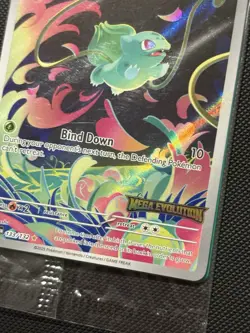 SEALED - Pokemon Mega Evolutions - Bulbasaur - 133/132 - STAMPED - Art Rare - Image 4