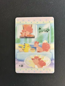 Pokemon Fancy Graffiti 2 Locon Pikachu 23 1999 Album Seal Das Bandai Carddas - Image 1