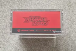 Destined Rivals Pokemon Center Elite Trainer Box in PREMIUM Acrylic Case ETB - Image 3