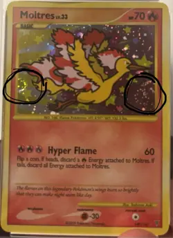 3 HOLO SWIRLS!! 2009 Pokemon Platinum Supreme Victors 149/147 Moltres Holo LP-NM - Image 2